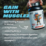 Zombie Labs - MUSCLEZ - Bio-Enhanced Whey Protein - 2lbs