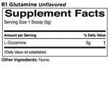 Rule 1 Glutamine - Post Workout Recovery - 750g  - 150 Serves