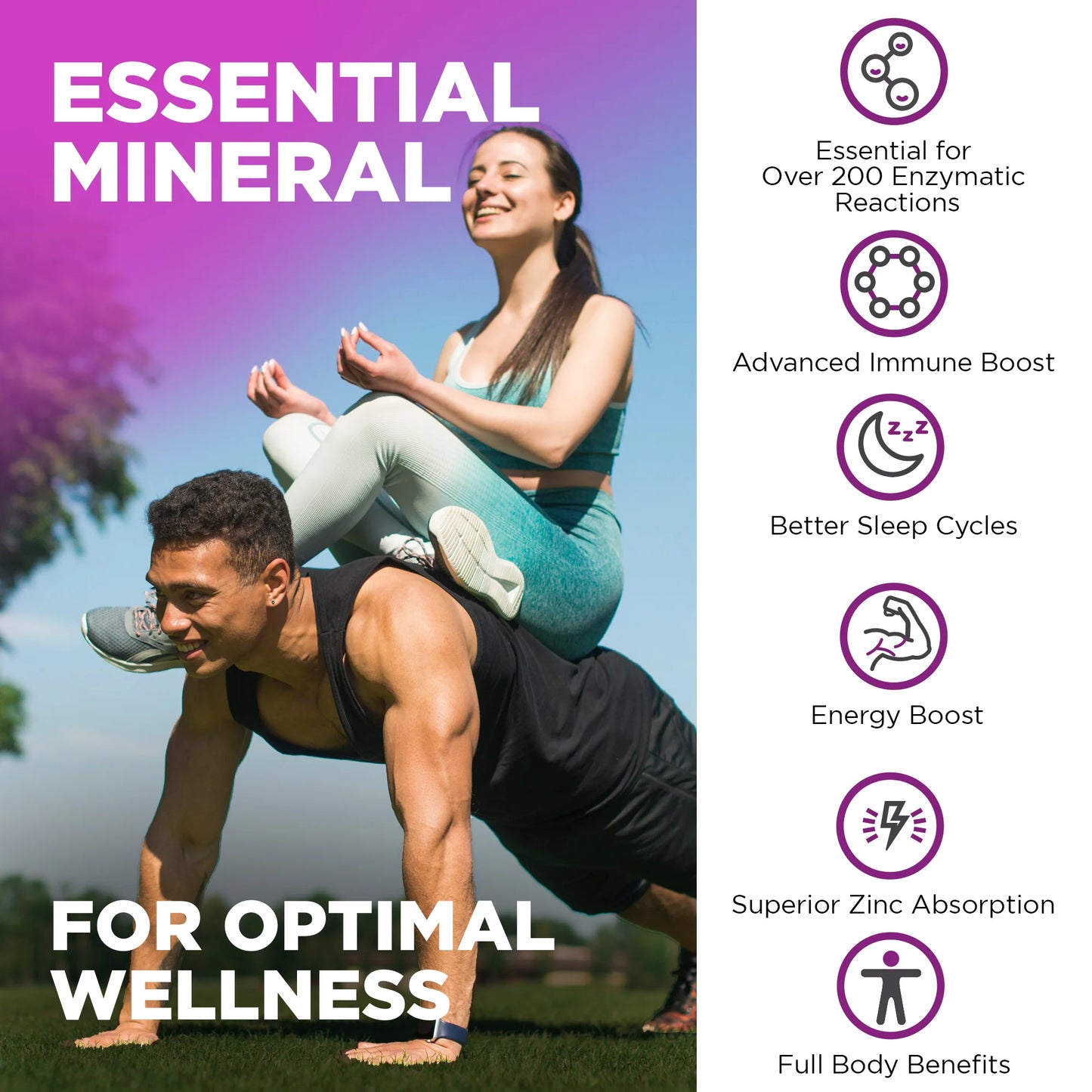 Nutrivein - Zinc Picolinate - 120 Capsules