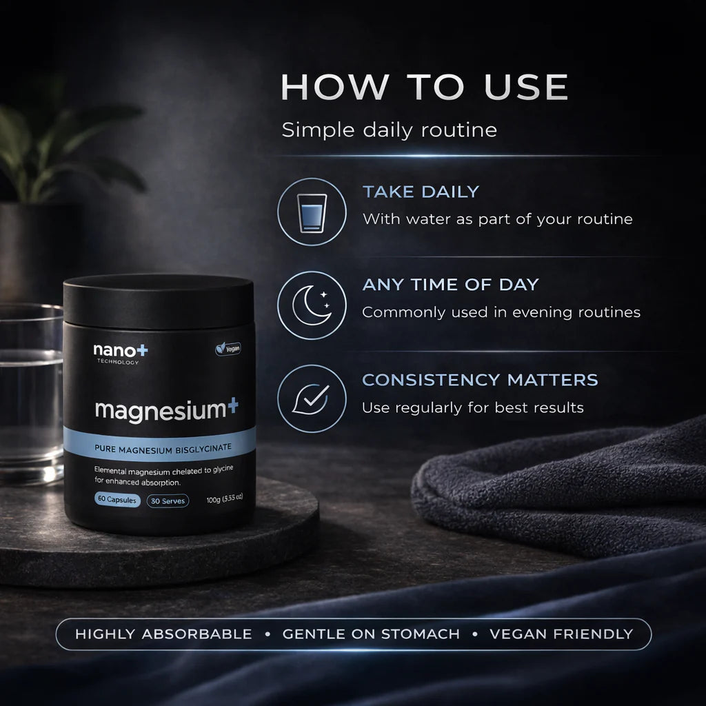 Nano+ Technology - Magnesium Glycinate