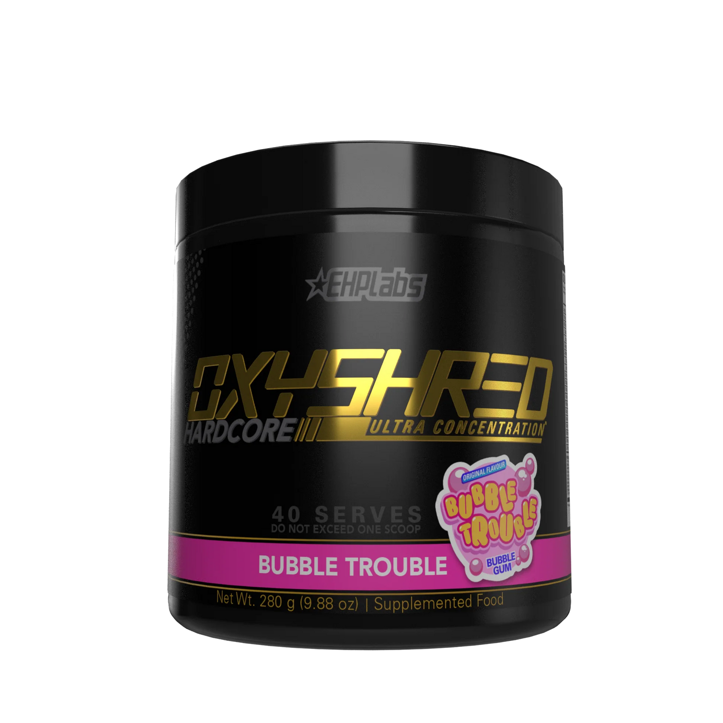 EHP Labs - OxyShred Hardcore - Thermogenic Fat Burner - 40 Serves