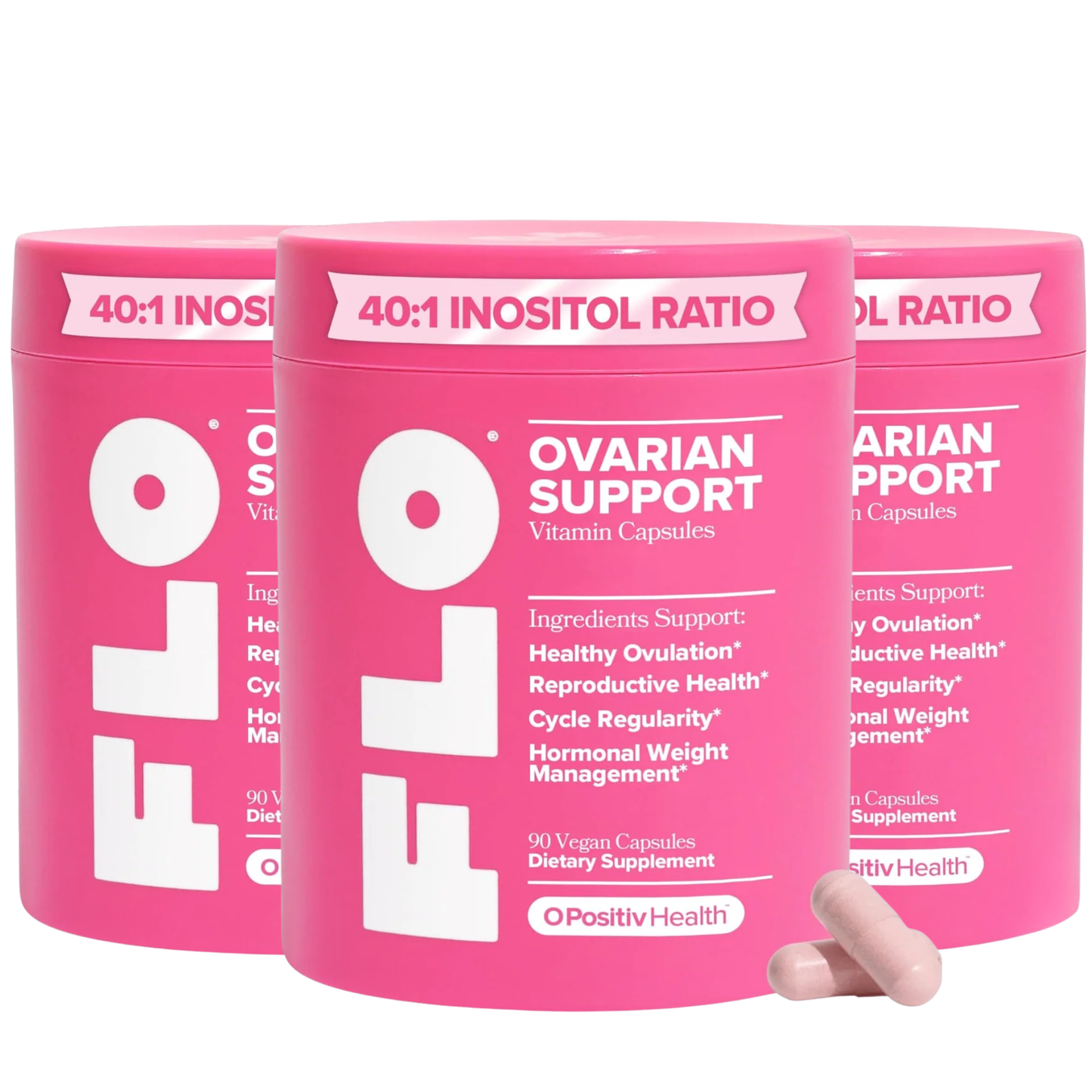 O Positiv FLO Ovarian Support – Hormone Balance & Cycle Regularity