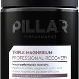 Pillar Performance - Triple Magnesium - Professional Recovery Supplement - 90 Tablets