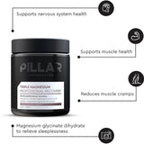 Pillar Performance - Triple Magnesium - Professional Recovery Supplement - 90 Tablets