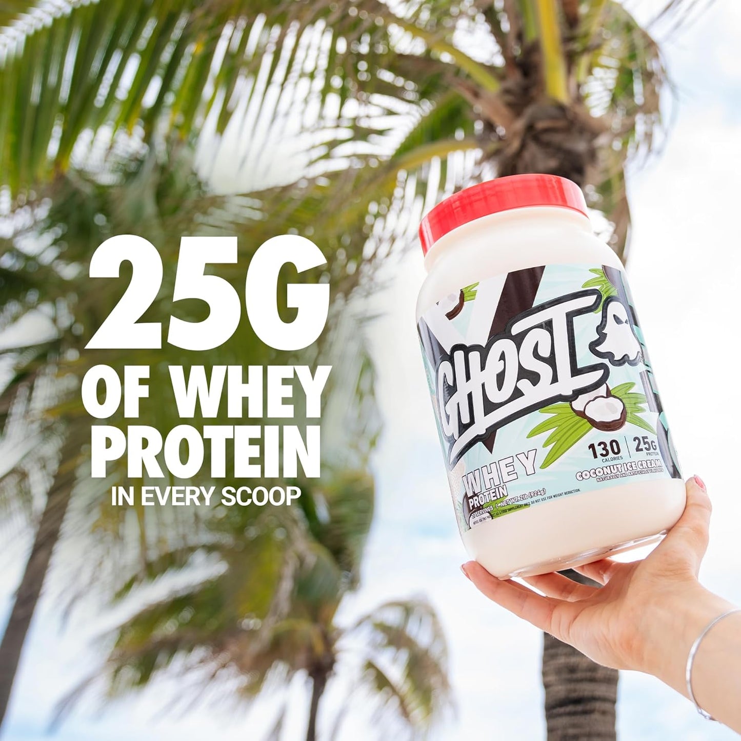 Ghost - Whey Protein - 920g - 2lbs