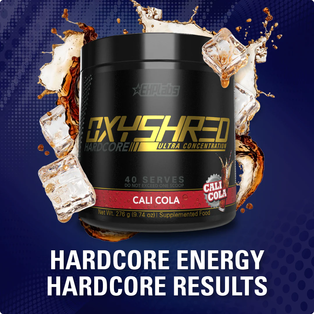 EHP Labs - OxyShred Hardcore - Thermogenic Fat Burner - 40 Serves