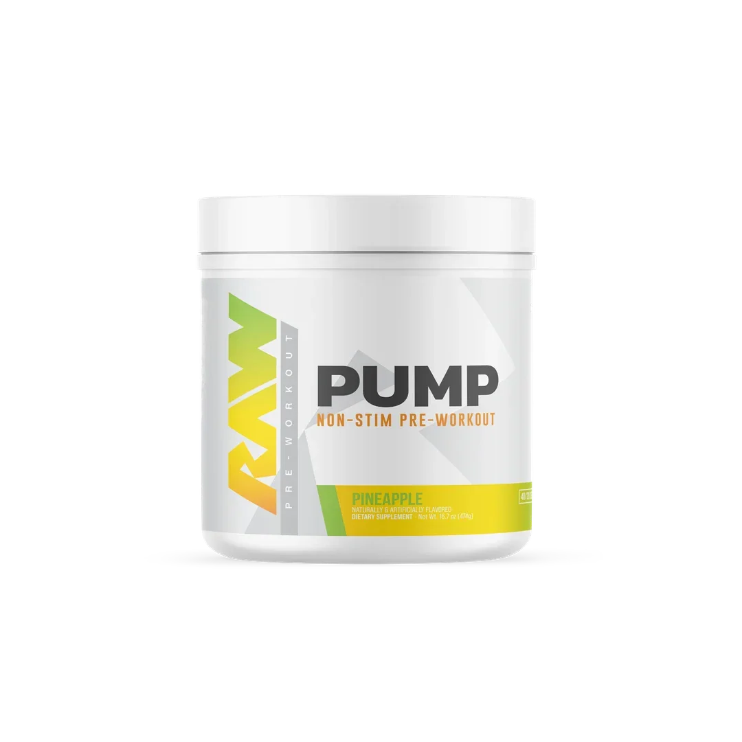 Raw Nutrition - Pump - Non-Stim Pre-Workout - 40 Serves