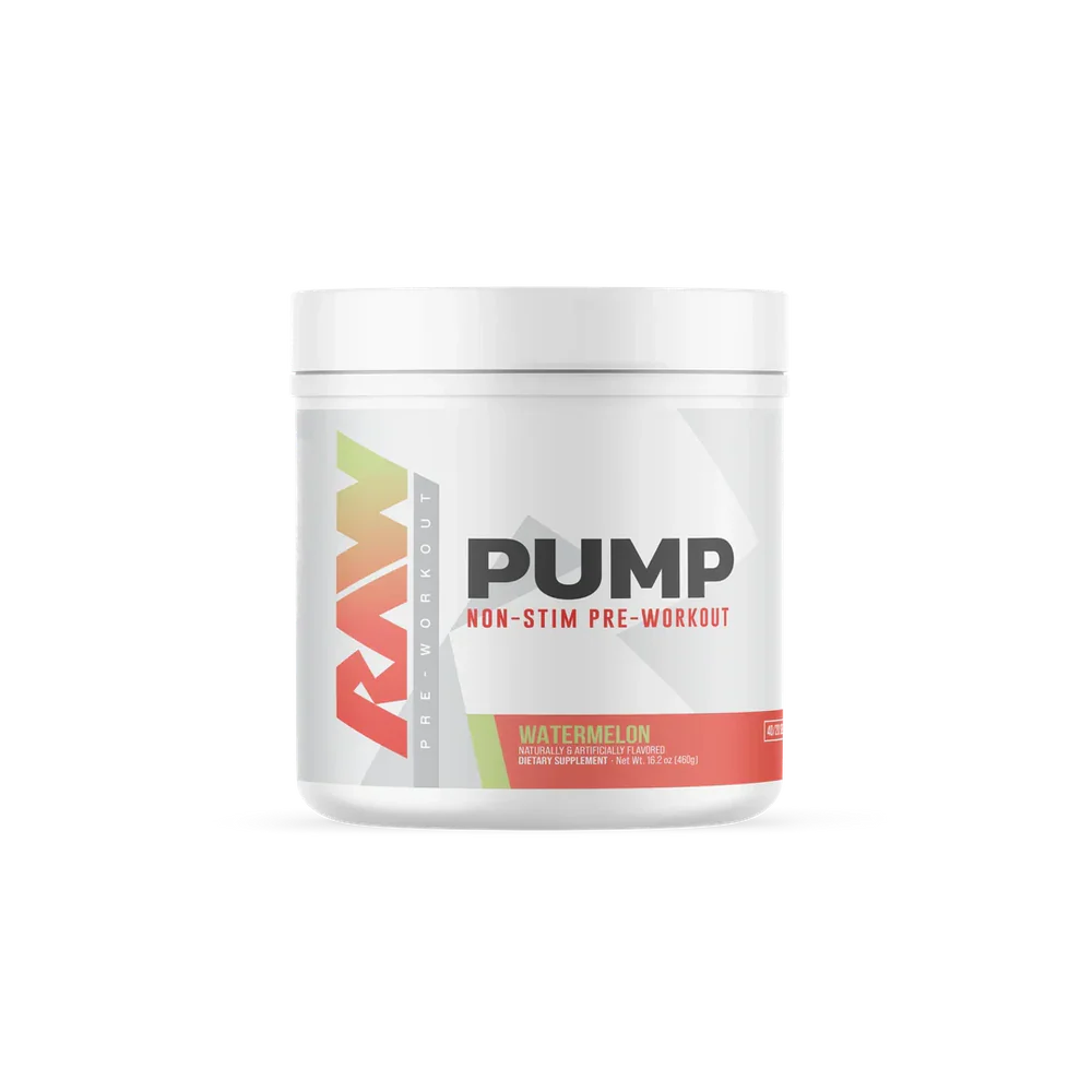 Raw Nutrition - Pump - Non-Stim Pre-Workout - 40 Serves