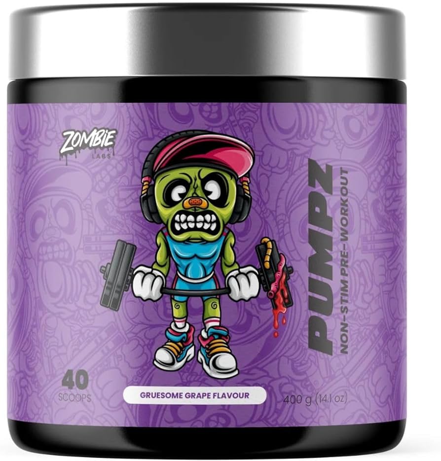 Zombie Labs PUMPZ - Non-Stim Pre-Workout - 40 Serves