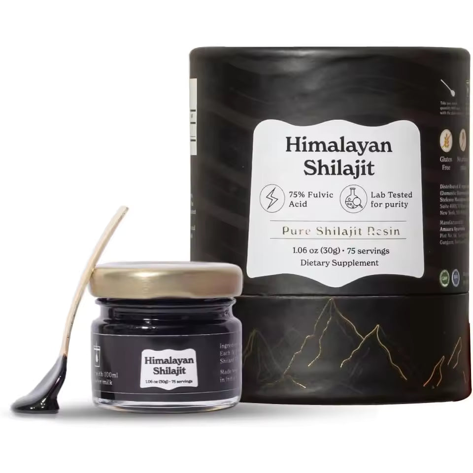 Himalayan Shilajit - Pure Shilajit Resin - 30g (60 Serves)