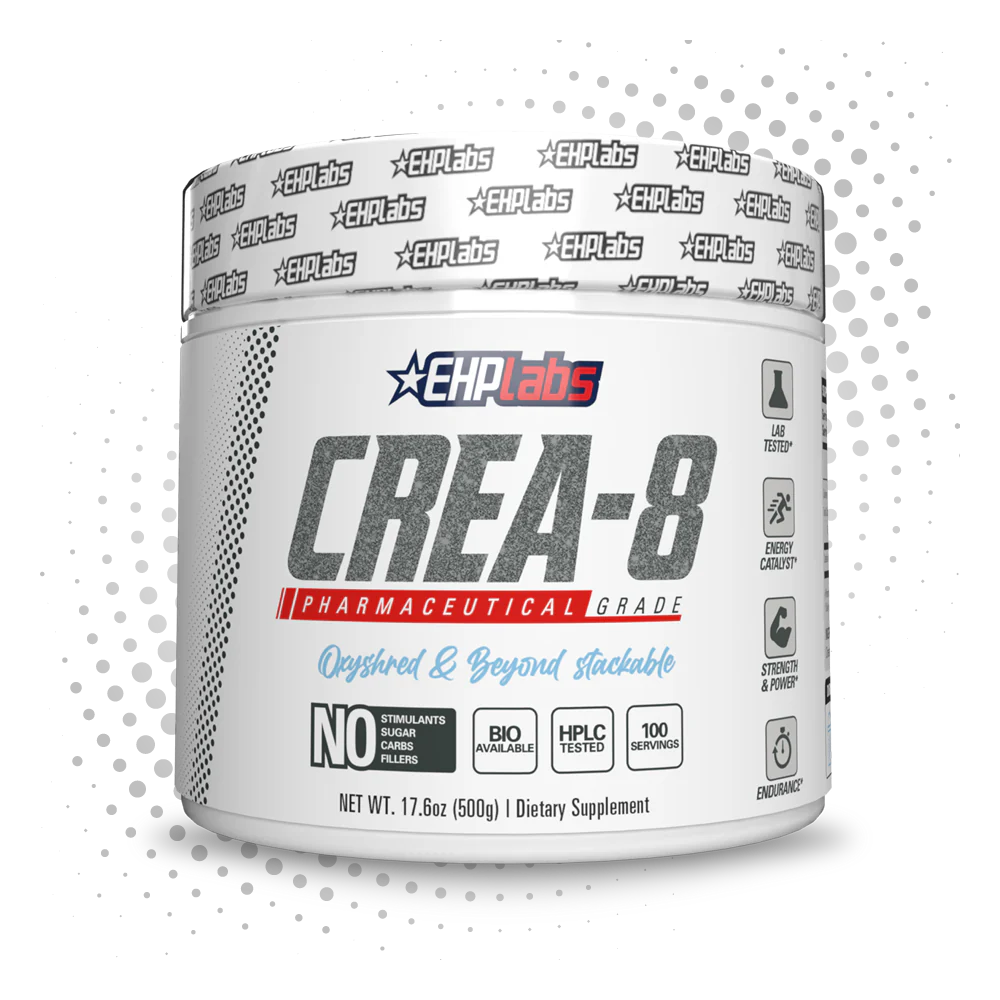 EHP Labs - CREA-8 - Creatine Monohydrate - 500g - 166 Serves