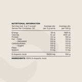 Switch Nutrition - D-Aspartic Acid (DAA) - 50 Serves