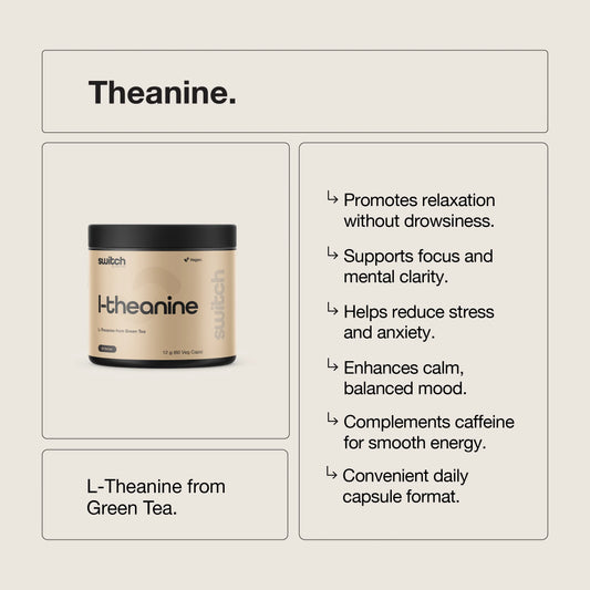 Switch Nutrition - L-Theanine - 60 Serves