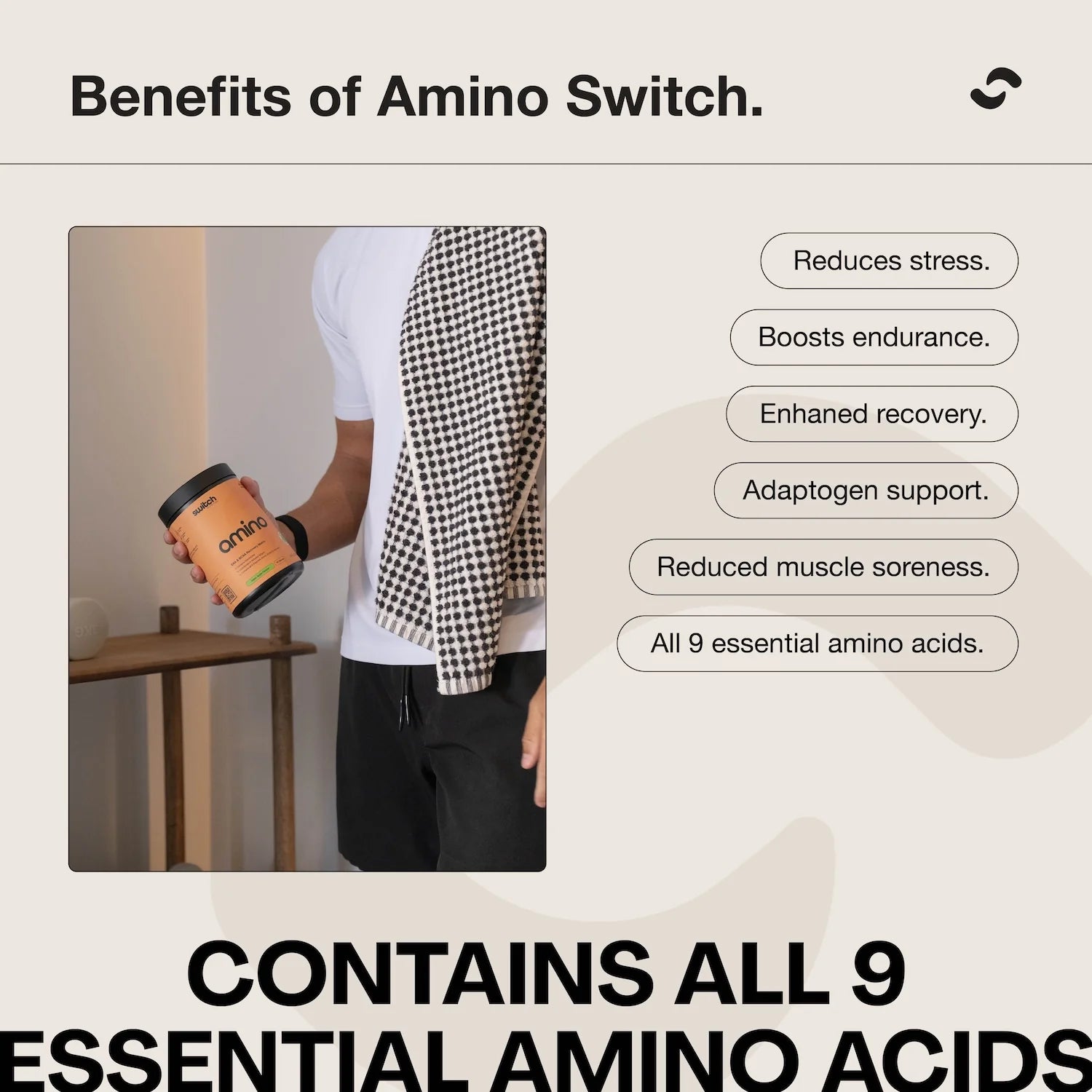 Switch Nutrition - Amino Switch - EAA & BCAA Recovery Matrix