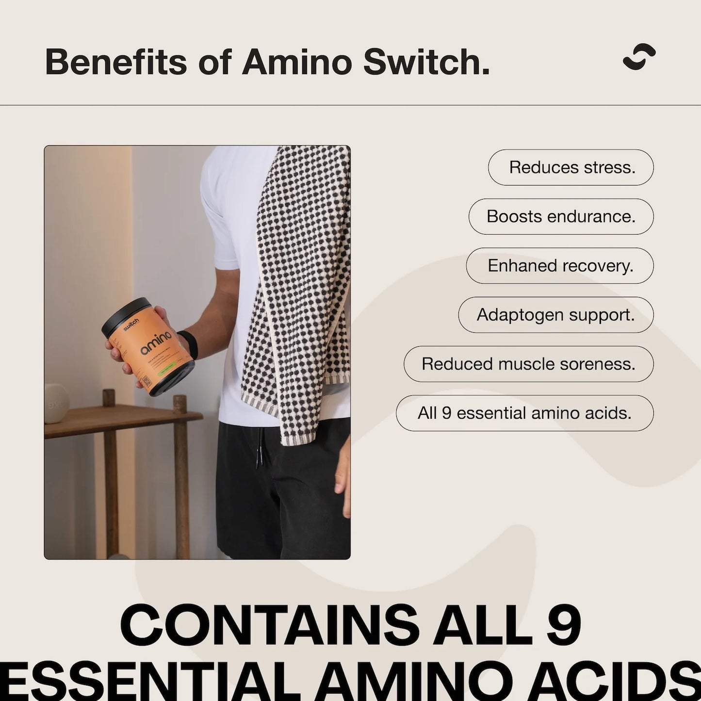 Switch Nutrition - Amino Switch - EAA & BCAA Recovery Matrix