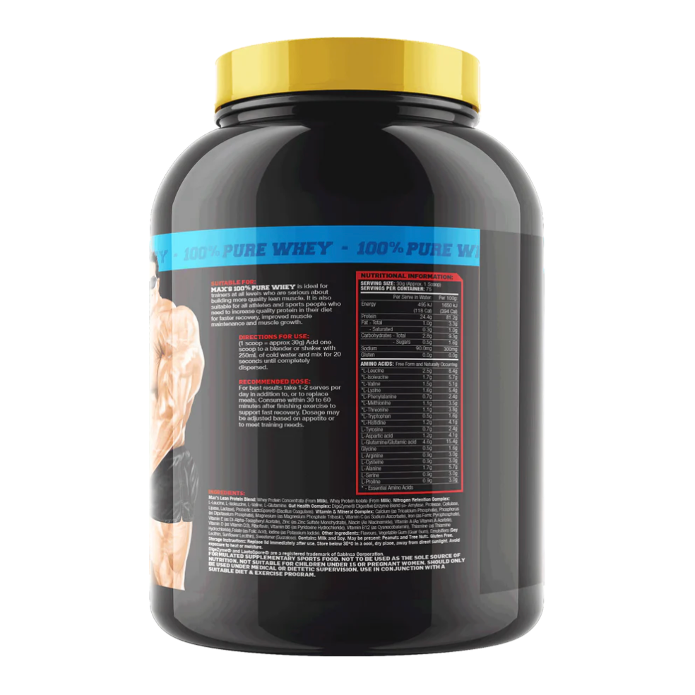 Max's 100% Pure Whey