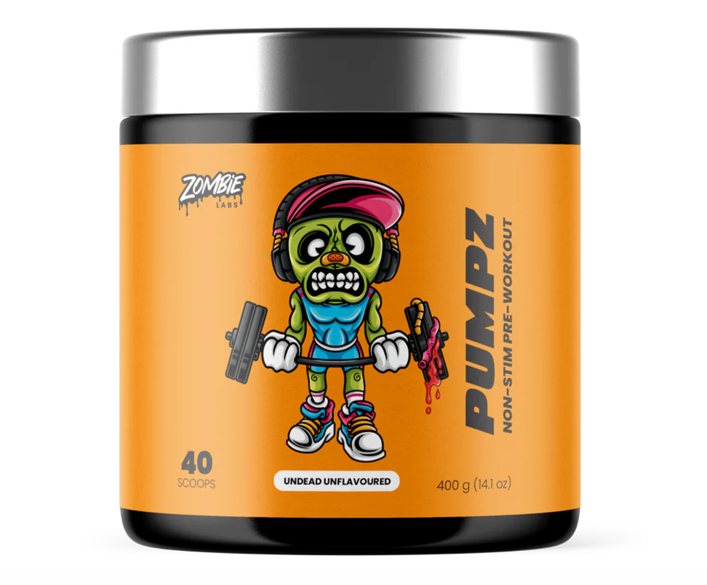 Zombie Labs PUMPZ - Non-Stim Pre-Workout - 40 Serves