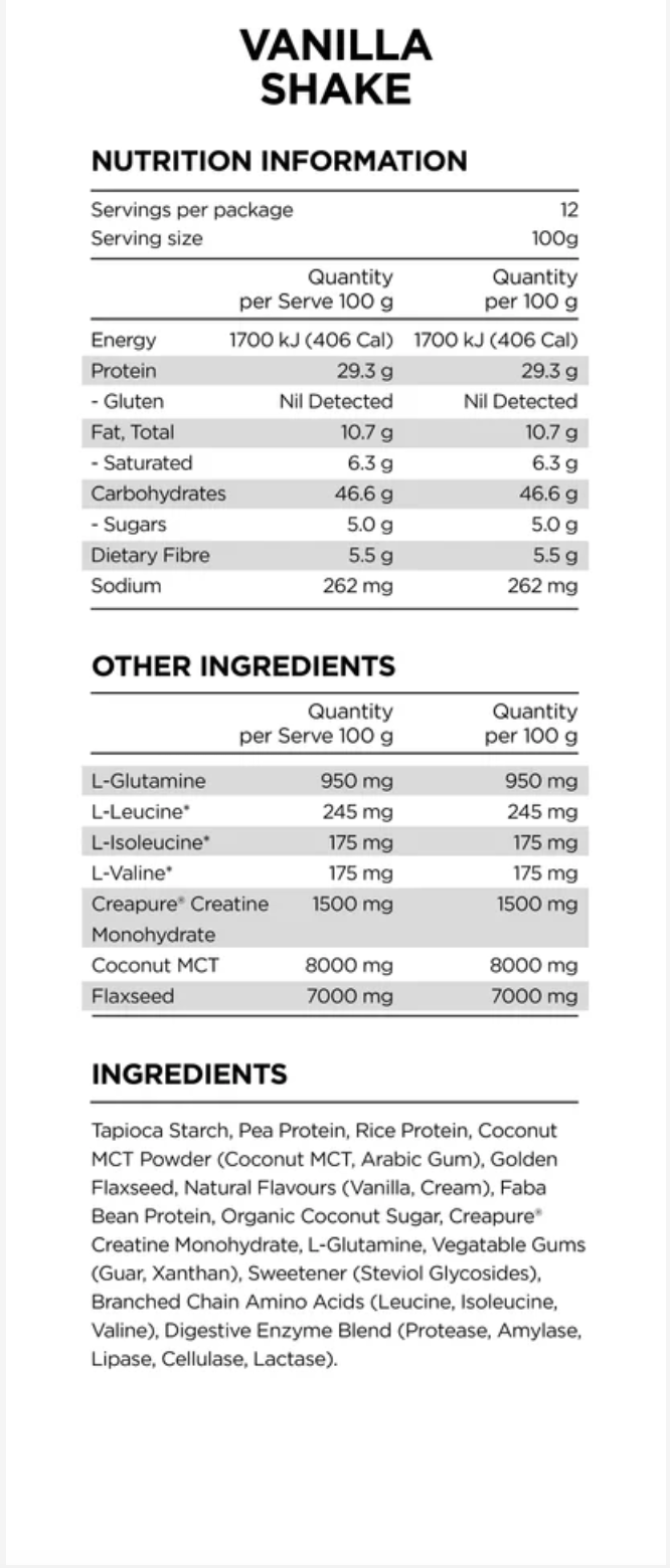 PranaON - Natural Mass Protein