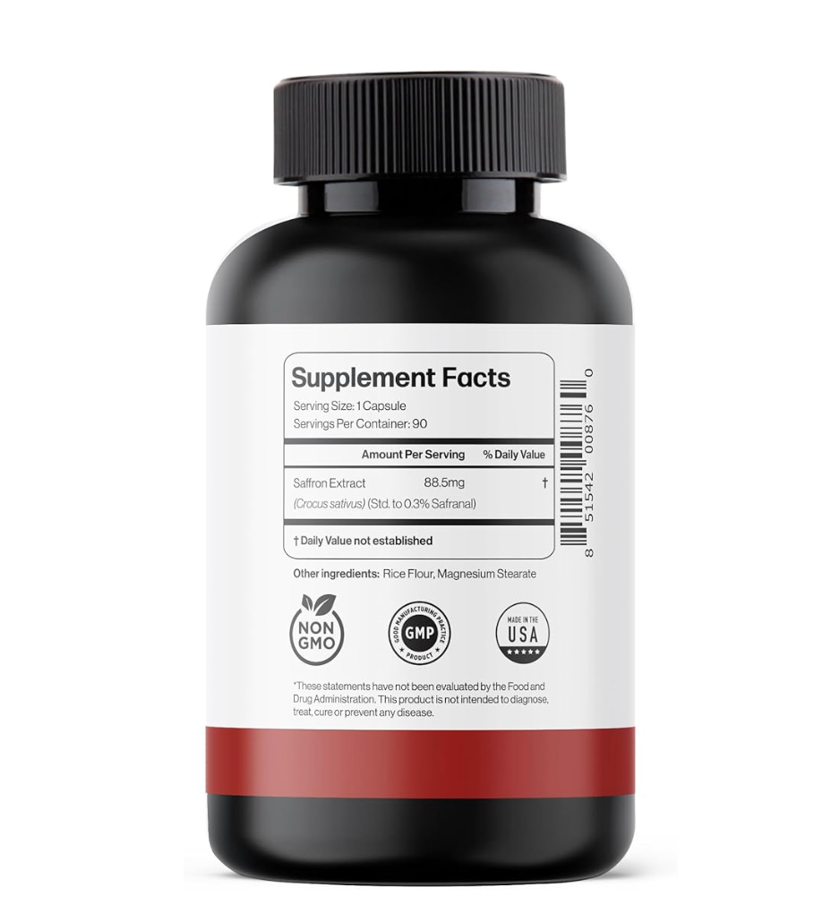 Ultra6 Nutrition - Happy Saffron 90 capsules