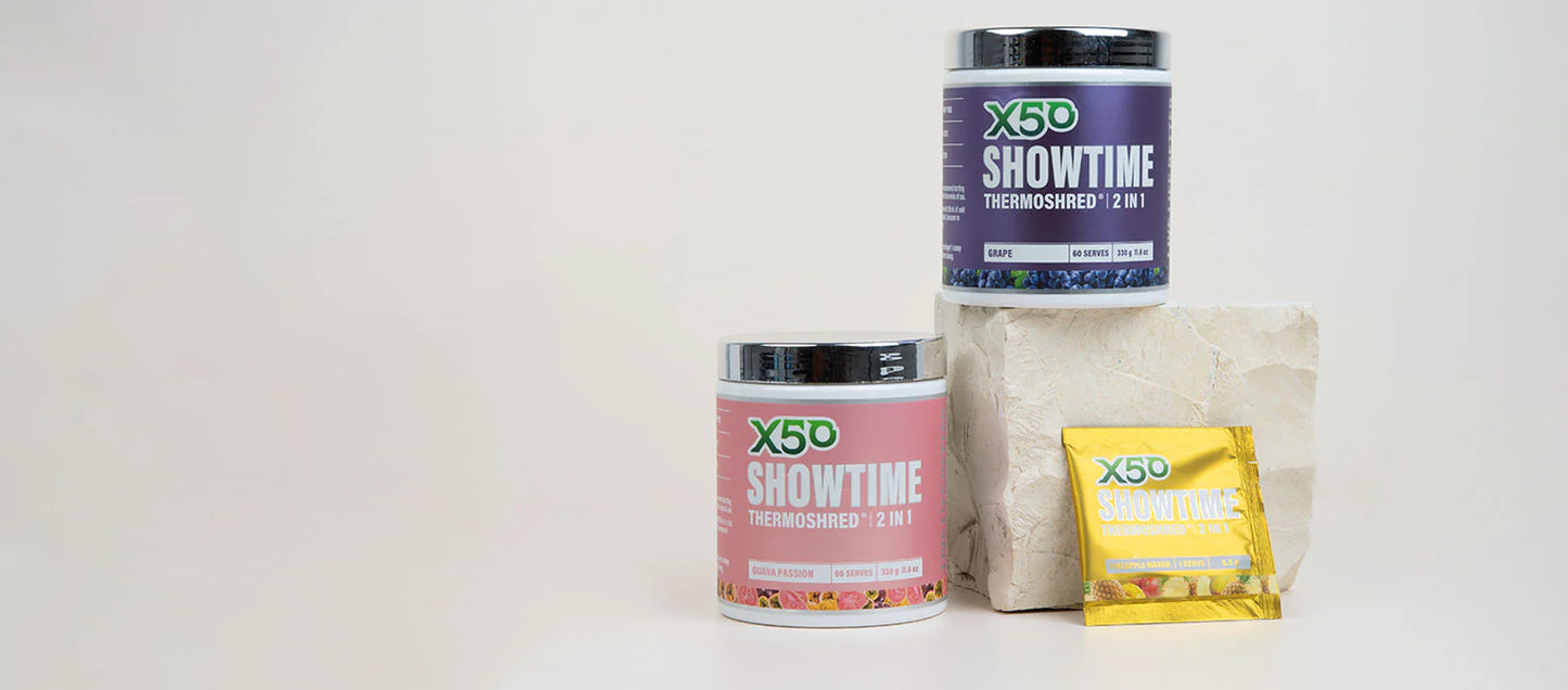 X50 Showtime Thermoshred - 60 Serves