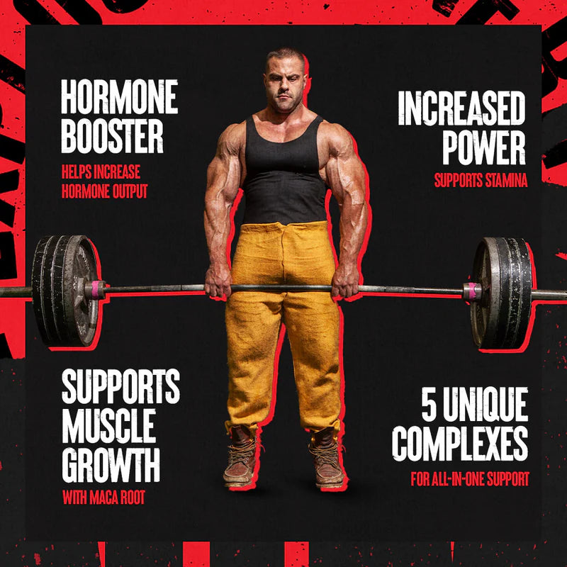 Animal STAK - Muscle Booster - Natural Hormone Booster Supplement - 21 Serves