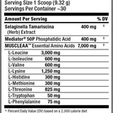 ALLMAX MusclEAA (30 Servings) 280g – Highly Anabolic EAA- Blue Shark