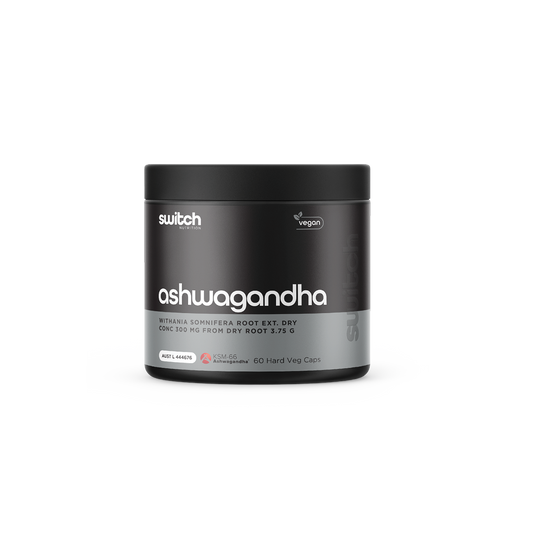 Switch Nutrition - KSM-66® Ashwaganda - 30 Serves