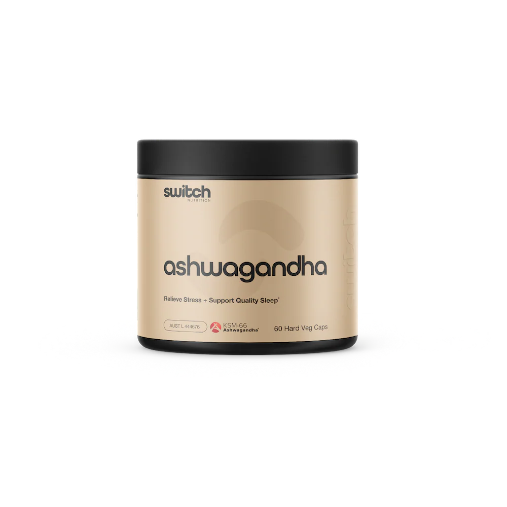 Switch Nutrition - KSM-66® Ashwaganda - 60 Serves