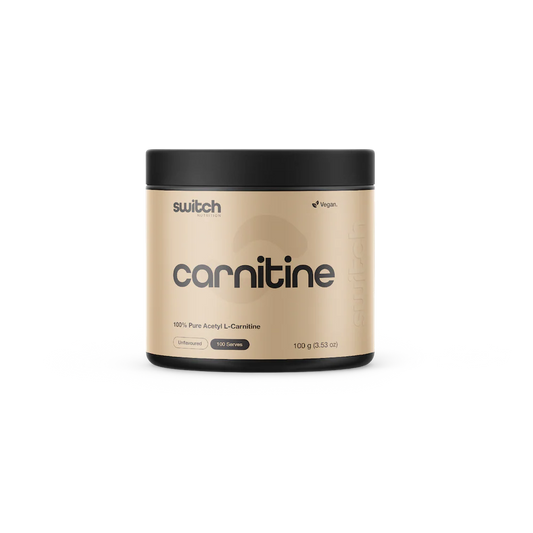 Switch Nutrition - Carnitine - 100% Pure Acetyl L-Carnitine - 100 Serves - Powder