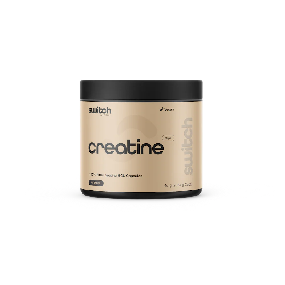 Switch Nutrition - Essentials - 100% Pure Creatine HCL Capsules