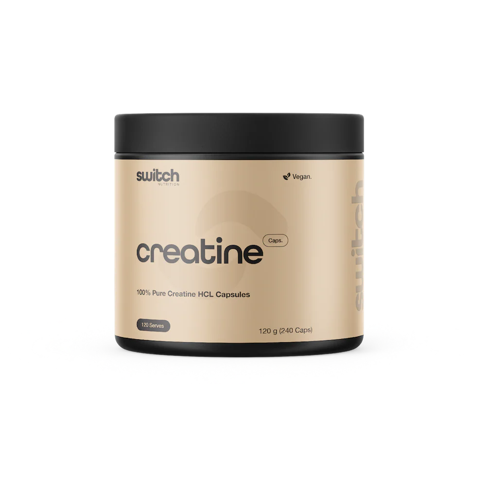 Switch Nutrition - Essentials - 100% Pure Creatine HCL Capsules