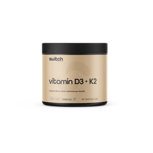 Switch Nutrition - Vitamin D3 + K2 - 60 Capsules