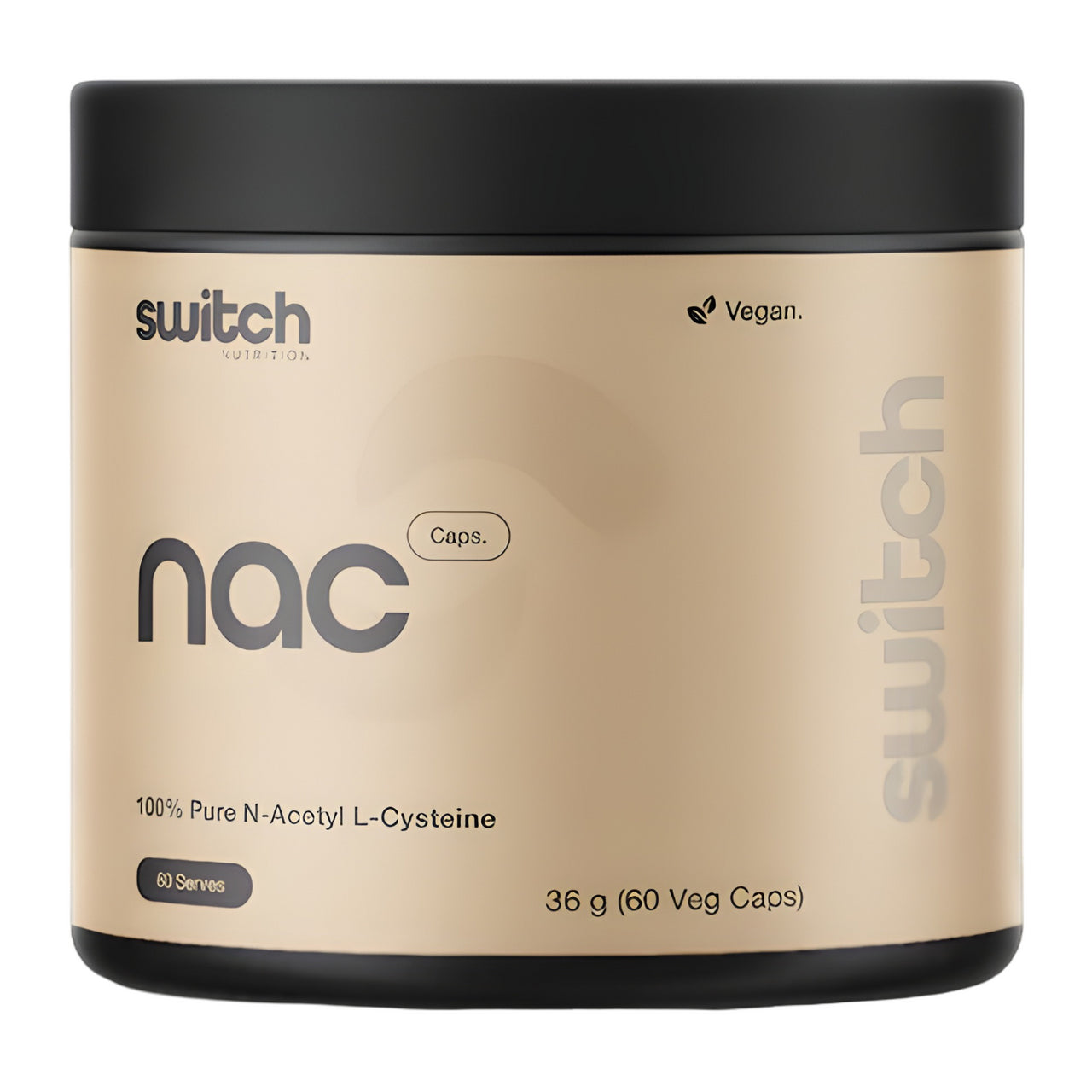 Switch Nutrition - N-Acetyl L-Cysteine (NAC) Capsules - 60 Serves