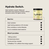 Switch Nutrition - Hydrate -  25 Serves