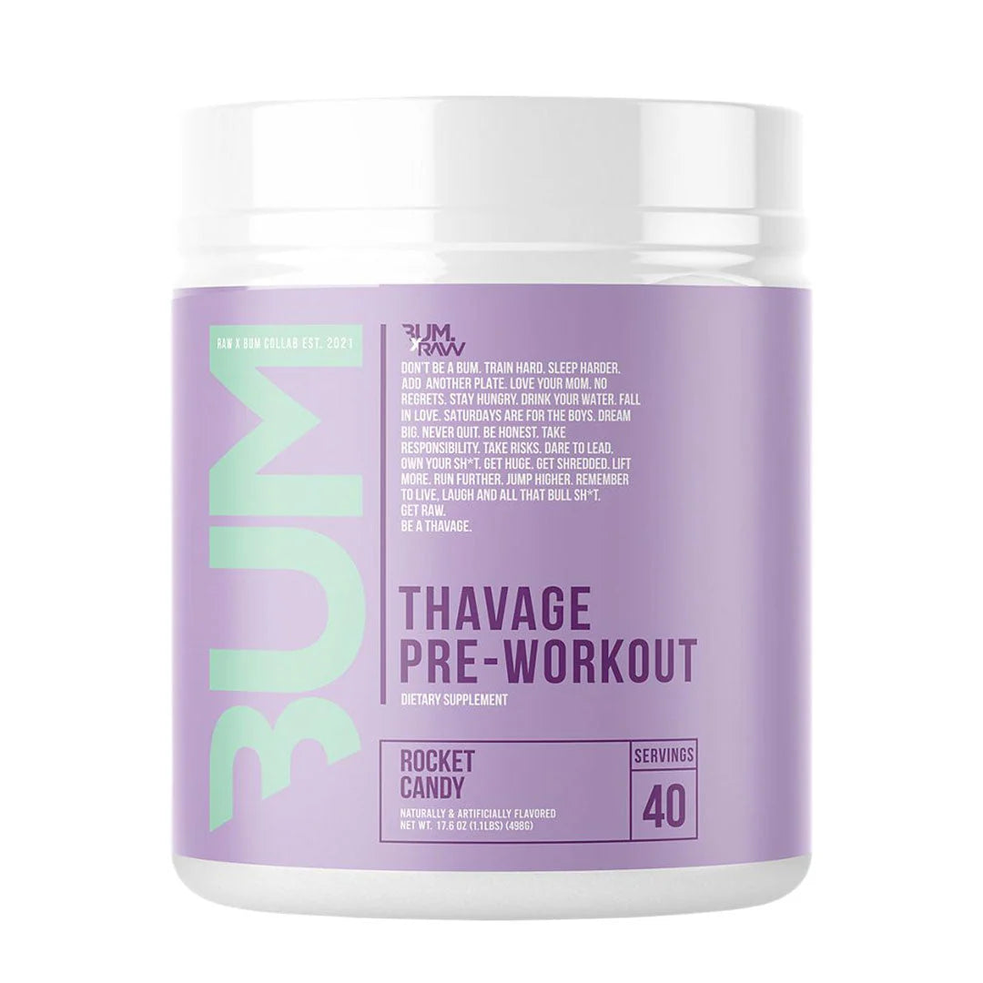 CBUM x RAW THAVAGE Pre-Workout - 40 Servings