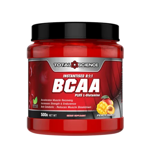 Total Science Nutrition - Instantised 8-1-1 BCAA - Plus L-Glutamine - 500g