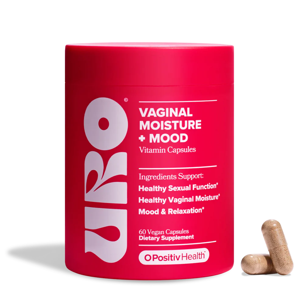 O Positiv Health - Uro - Vaginal Moisture & Mood - 60 Capsules
