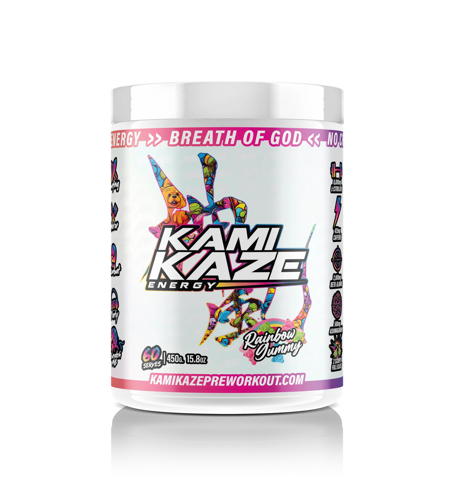 Athletic Sports - Kamikaze Stimulant Pre-Workout (30 Serves)