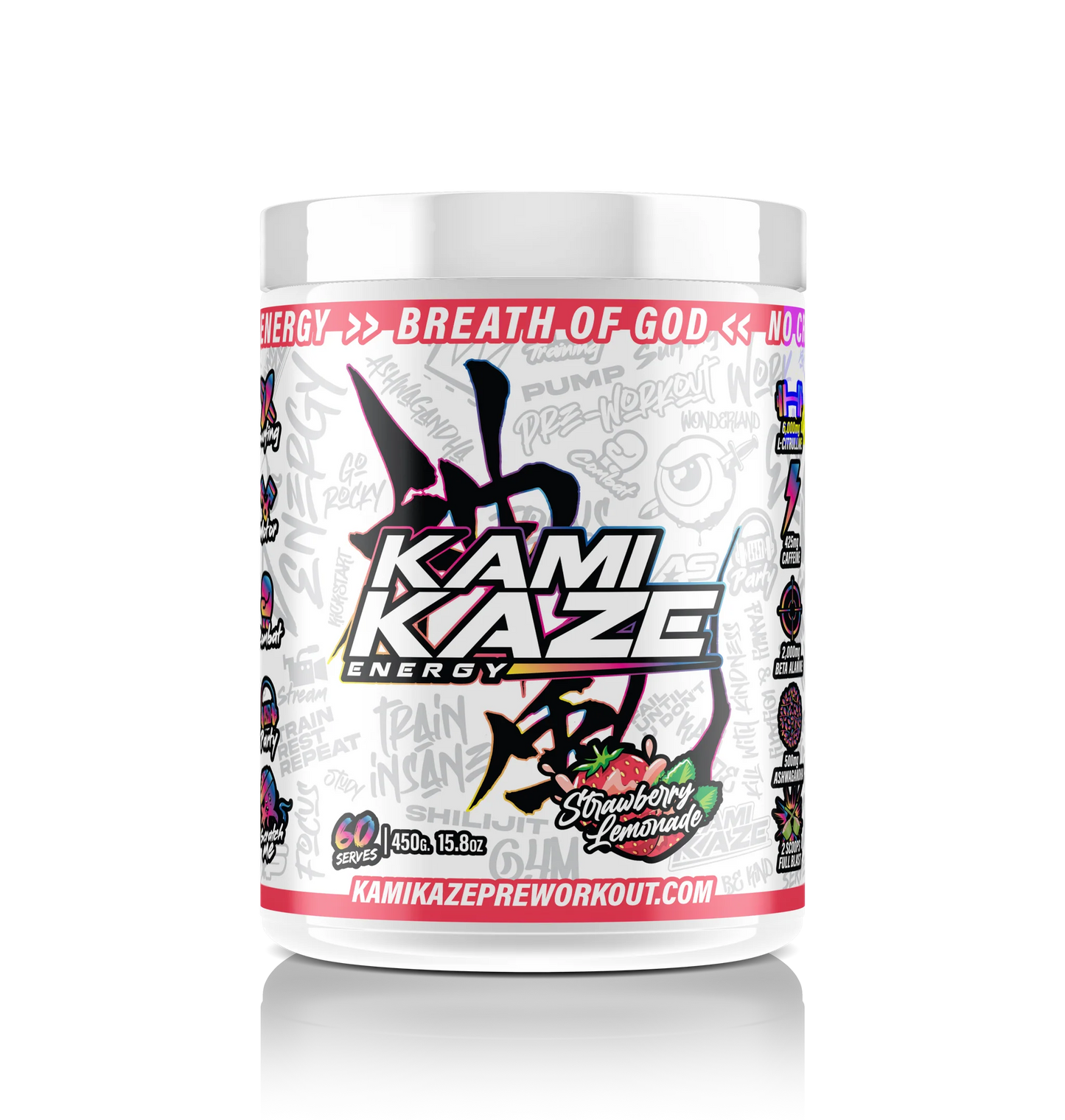 Athletic Sports - Kamikaze Stimulant Pre-Workout (30 Serves)