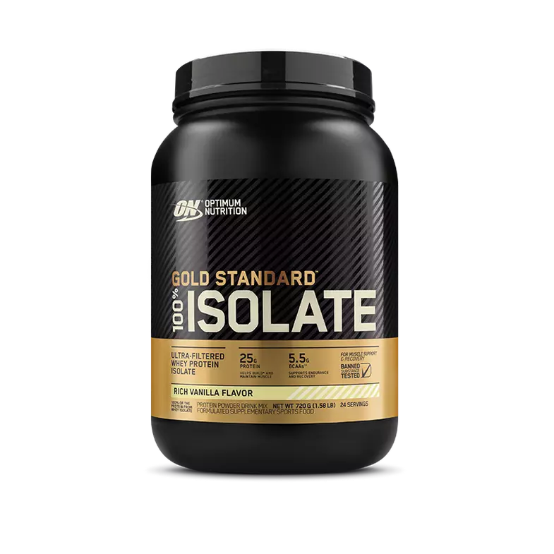 Optimum Nutrition Gold Standard 100% Isolate Protein Powder - 2.36kg - 76 Serves