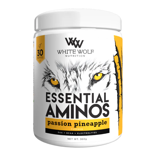 White Wolf Nutrition - Essential Aminos + Electrolytes - 30 Serves