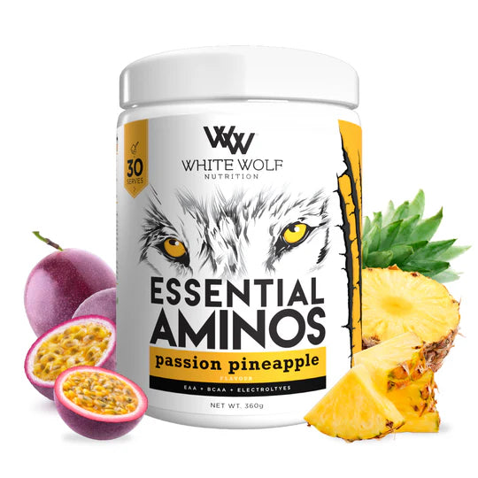 White Wolf Nutrition - Essential Aminos + Electrolytes - 30 Serves