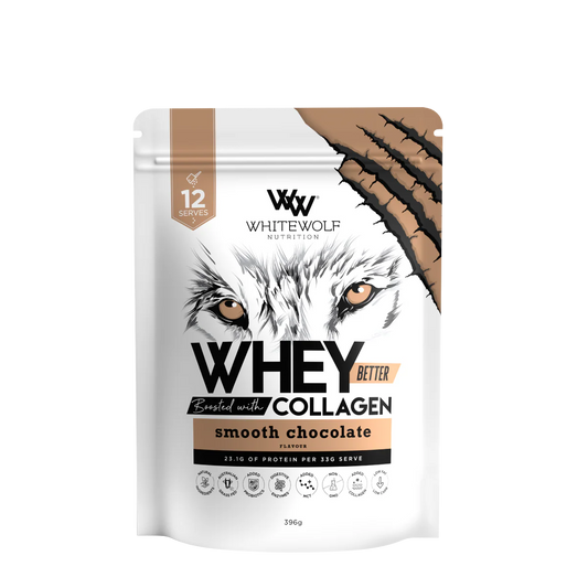 White Wolf - Whey Protein + Collagen - 396g