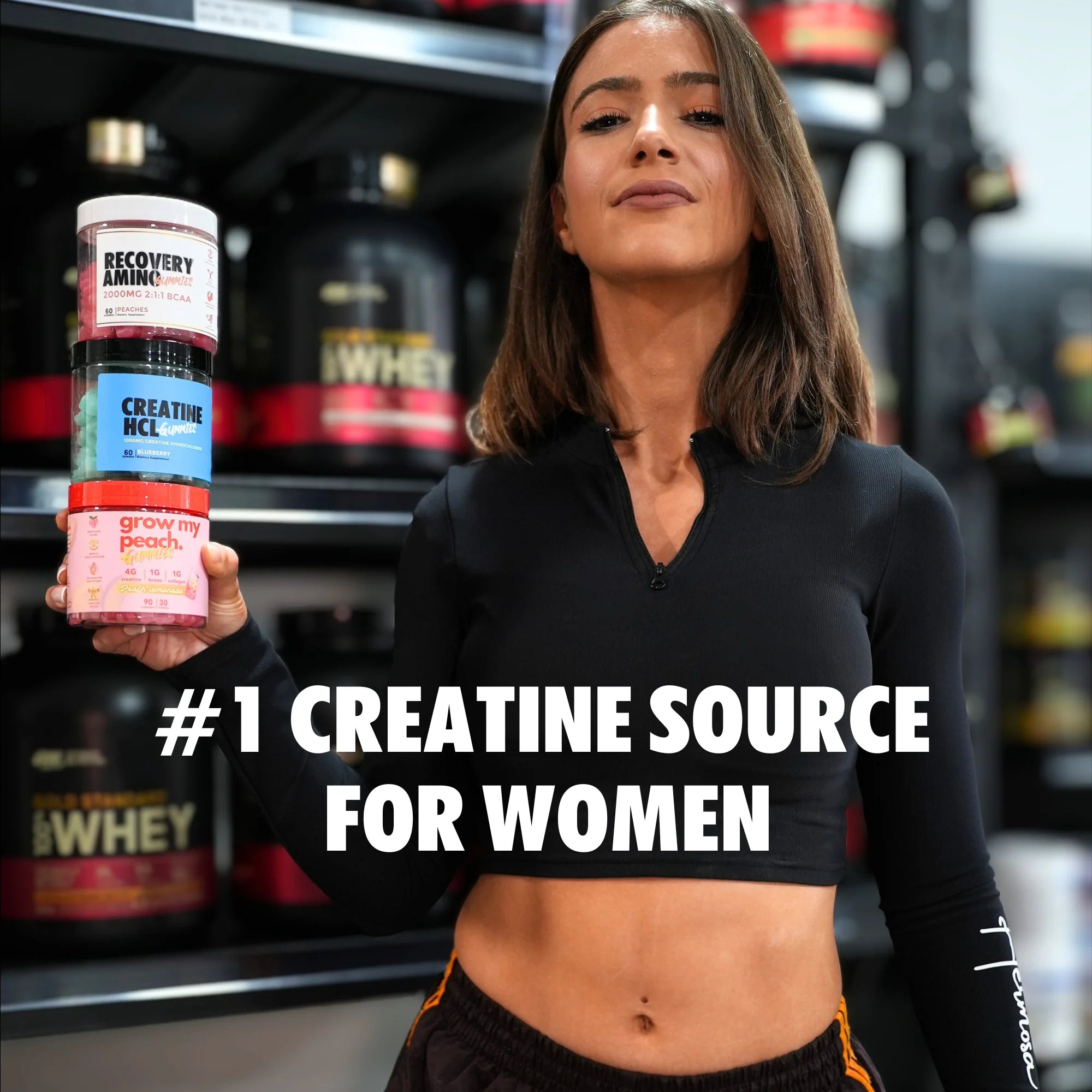 Booty Builder Gummies by the Gummy Lab with Creatine, BCAA's, Collagen