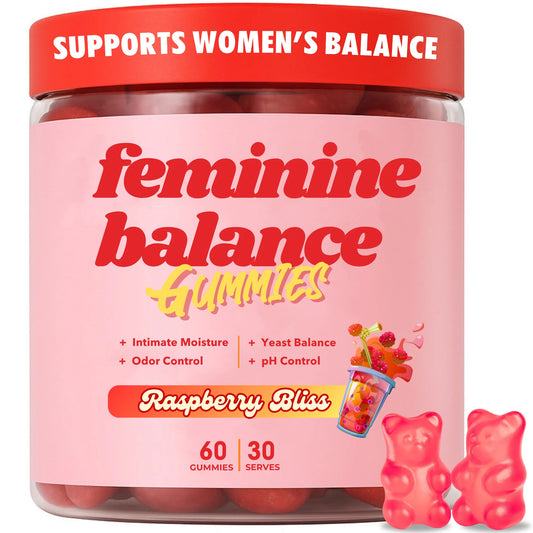 Women's Vaginal Probiotic Gummies with Cranberry