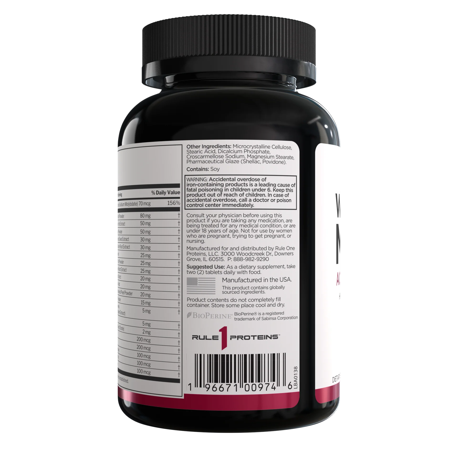 Rule One - Women's Multi - Daily Multivitamin - 30 Serves