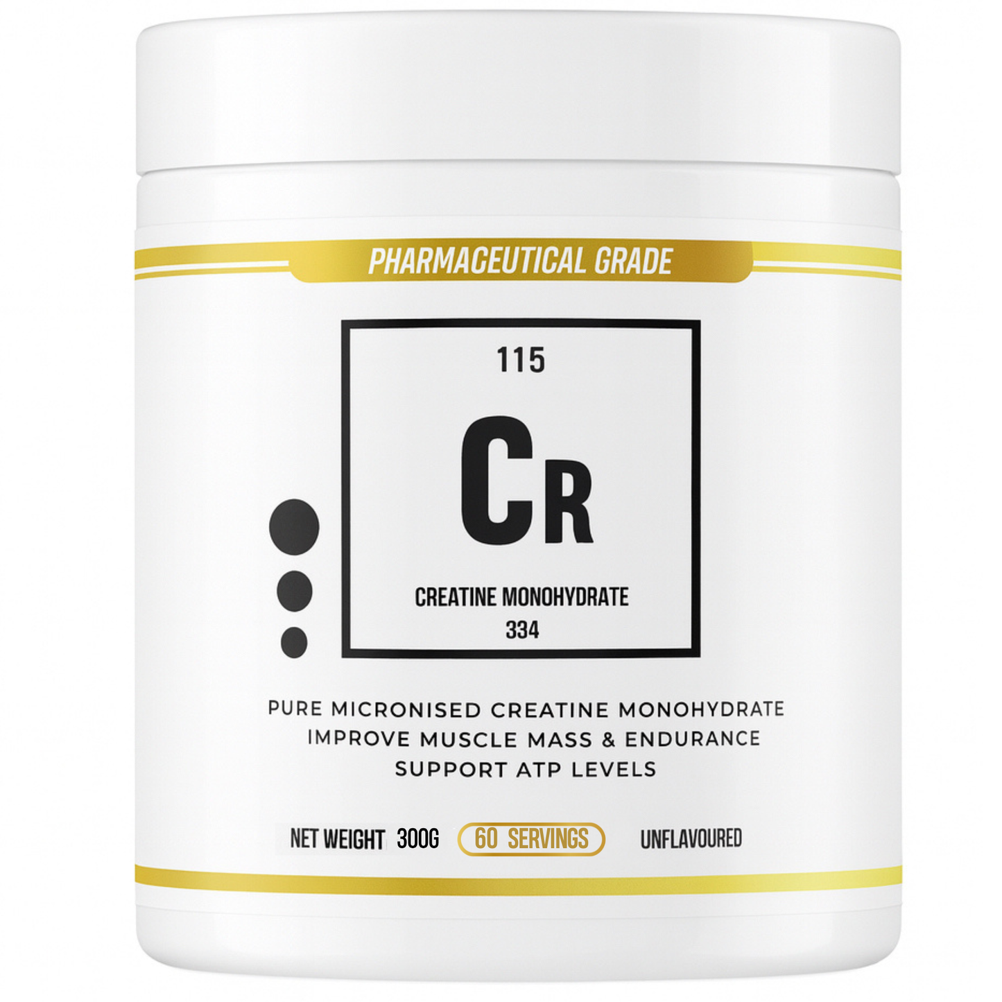 Creatine Monohydrate Powder German Engineered with Nano+ Technology 300g