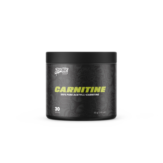 Zombie Labs - Carnitine - 100% Pure Acetyl L-Carnitine - 30 Serves