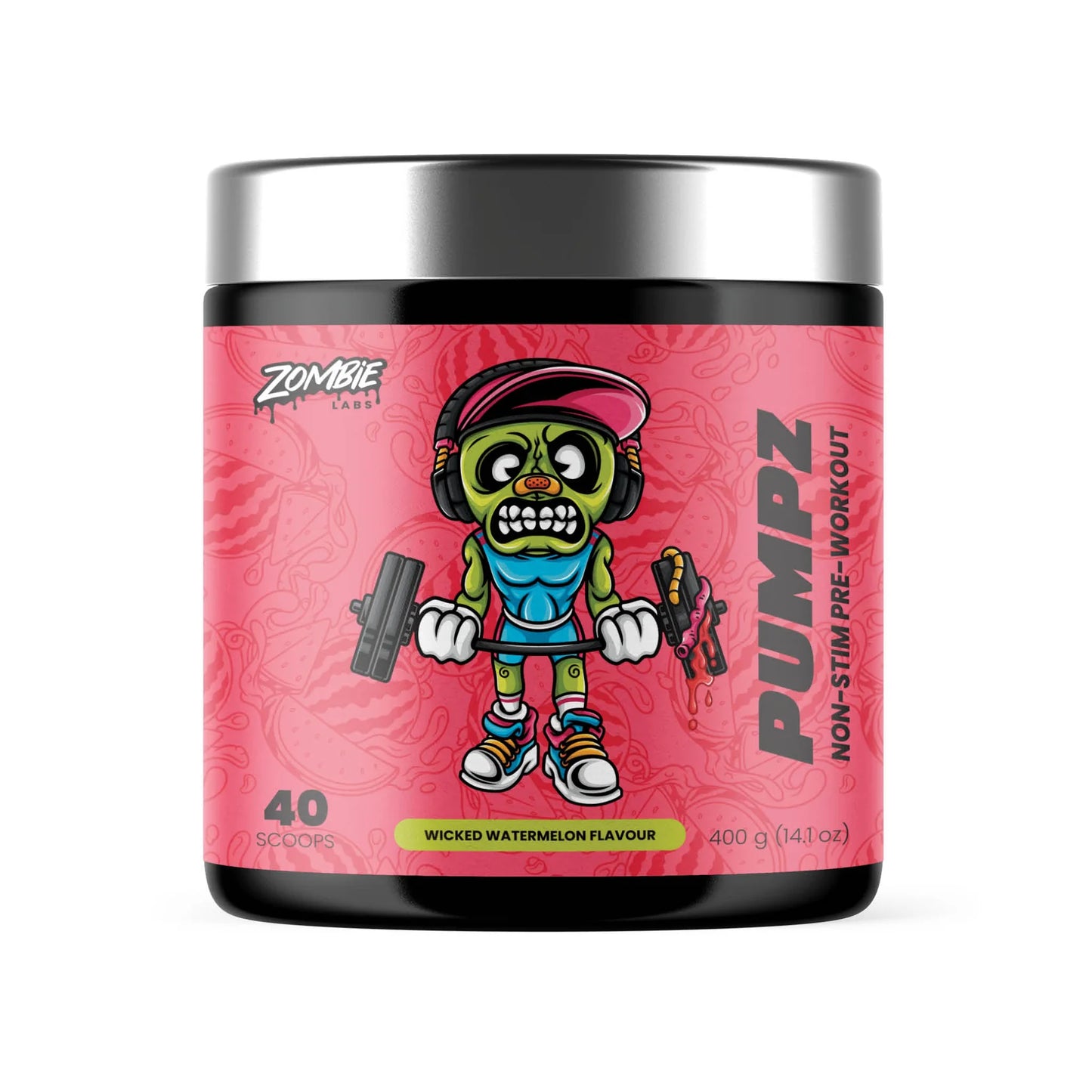 Zombie Labs PUMPZ - Non-Stim Pre-Workout - 40 Serves