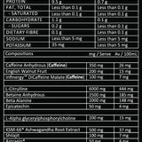 Athletic Sports - Kamikaze Stimulant Pre-Workout (30 Serves)